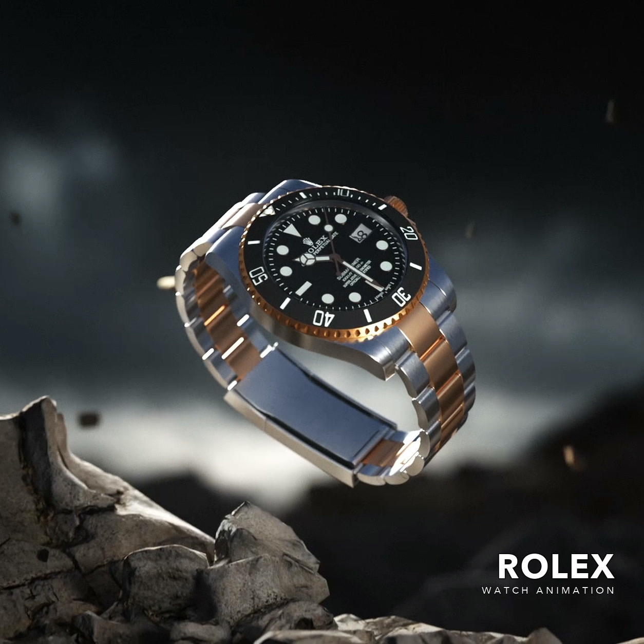 Rolex Watch Animation — Luxury Watch — Product Animation